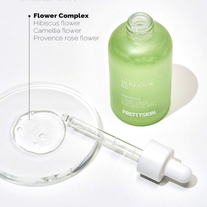 Pretty skin The Pure Jeju Cica 80 Ampoule 50ml - DODOSKIN