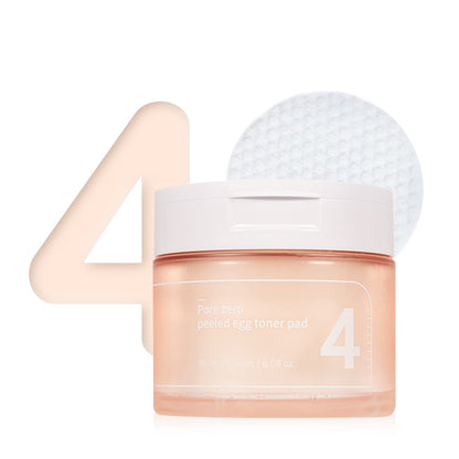 numbuzin No.4 Pore Zero Peeled Egg Toner Pad 70 Pads - DODOSKIN