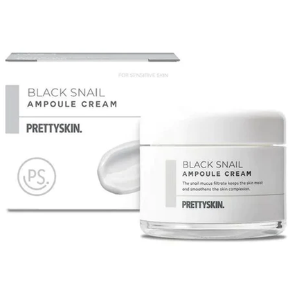 Pretty skin Black Snail Ampoule Cream 50ml - DODOSKIN