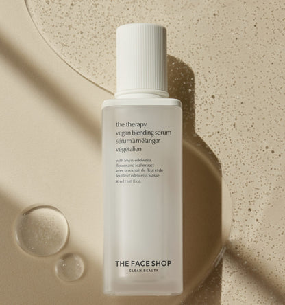 THE FACE SHOP The Therapy Vegan Blending Serum 50ml - DODOSKIN