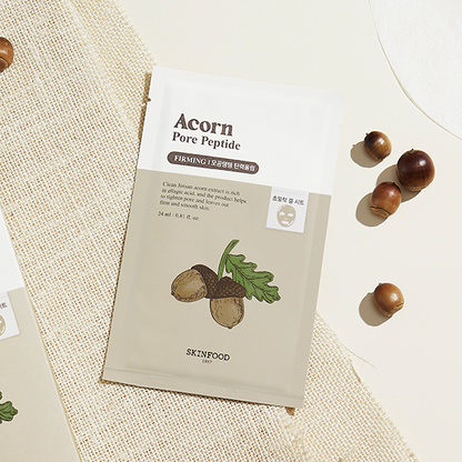 SKINFOOD Acorn Pore Peptide Mask 24ml