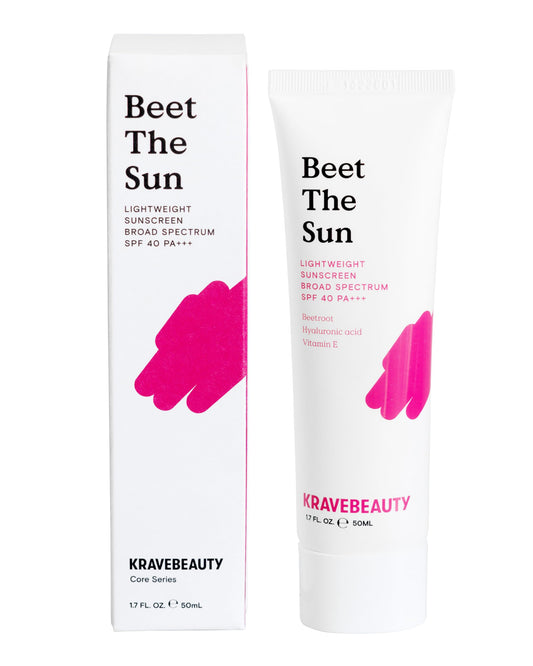 Krave Beauty Beet The Sun SPF 40 PA+++ 50ml - DODOSKIN