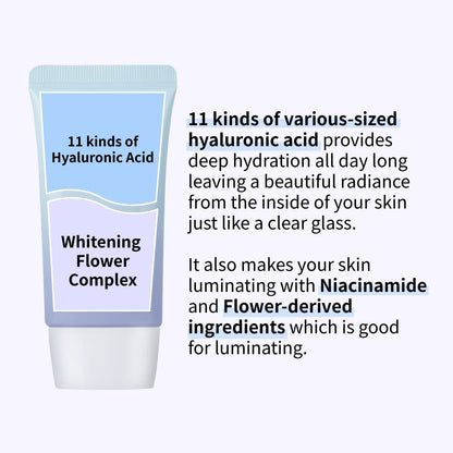 numbuzin No.1 Pure Glass Clean Tone Up SPF50+ PA++++ 50ml - DODOSKIN