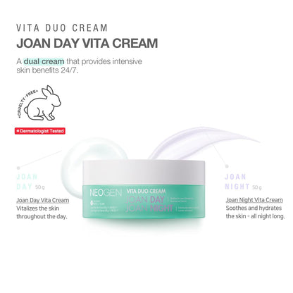 NEOGEN Vita Duo Cream Have A Joan Day & Night 100g - DODOSKIN