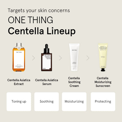 ONE THING Centella Moisturizing Sunscreen 50ml - DODOSKIN