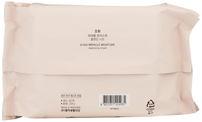 O HUI Miracle Moisture Cleansing Sheet 60EA - KLO