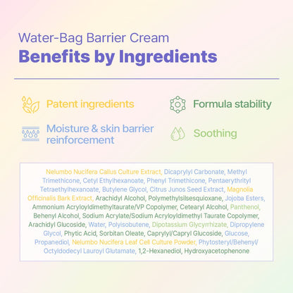 PLODICA Water-Bag Barrier Cream 50ml - DODOSKIN