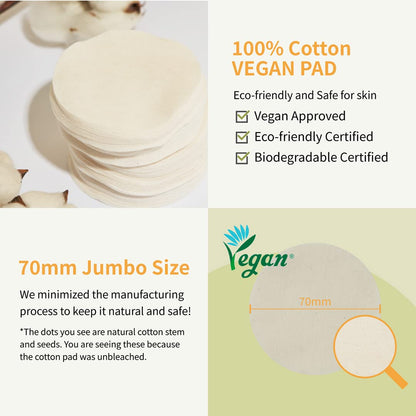 numbuzin No.3 Radiance Glowing Jumbo Essence Pad 150ml/ 70Pads - DODOSKIN