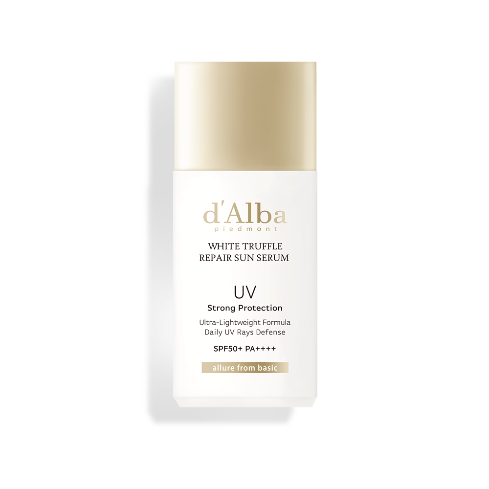 D'ALBA  White Truffle Repair Sun Serum 35ml SPF50+ PA++++ - DODOSKIN