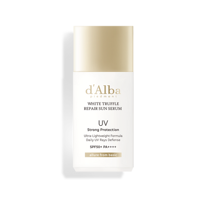 D'ALBA  White Truffle Repair Sun Serum 35ml SPF50+ PA++++ - DODOSKIN