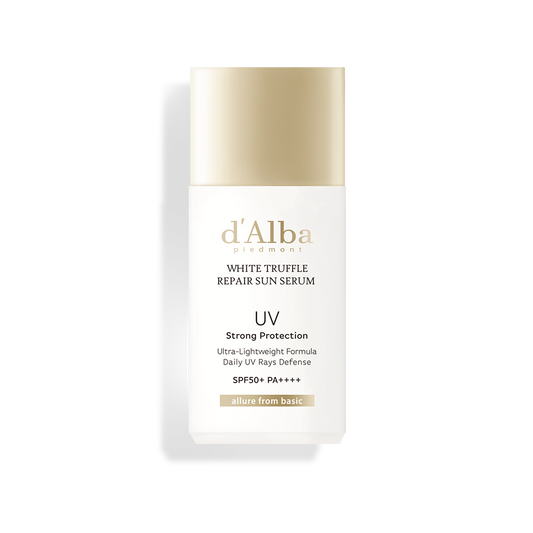 D'ALBA  White Truffle Repair Sun Serum 35ml SPF50+ PA++++ - DODOSKIN