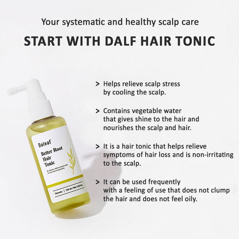 Daleaf Chlorella Better Root Hair Tonic 100ml