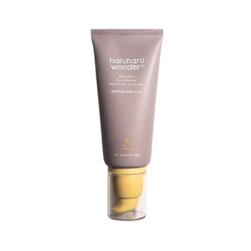 [haruharu WONDER] Black Rice Pure Mineral Relief Daily Sunscreen SPF50+ PA++++ 50ml - KLO