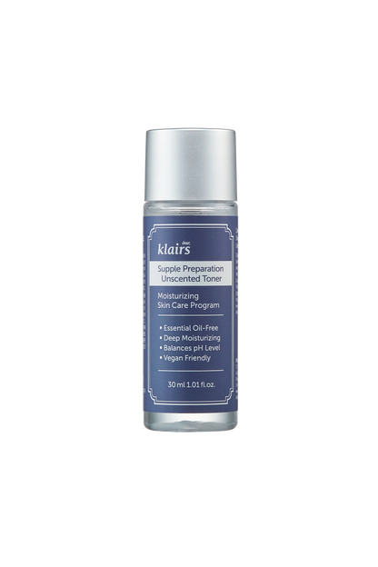 Klairs Supple Preparation Unscented Toner 30ml - DODOSKIN