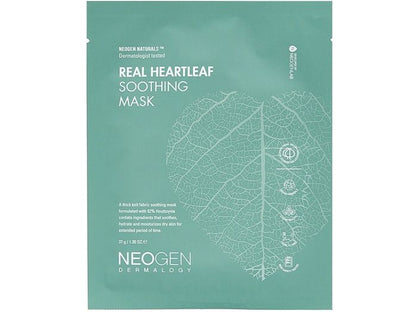 NEOGEN Dermalogy Real Heartleaf Soothing Mask 5ea - DODOSKIN