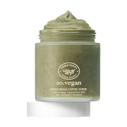 [so natural] SO Vegan Green Bean Coffee Scrub 105ml - Dodoskin