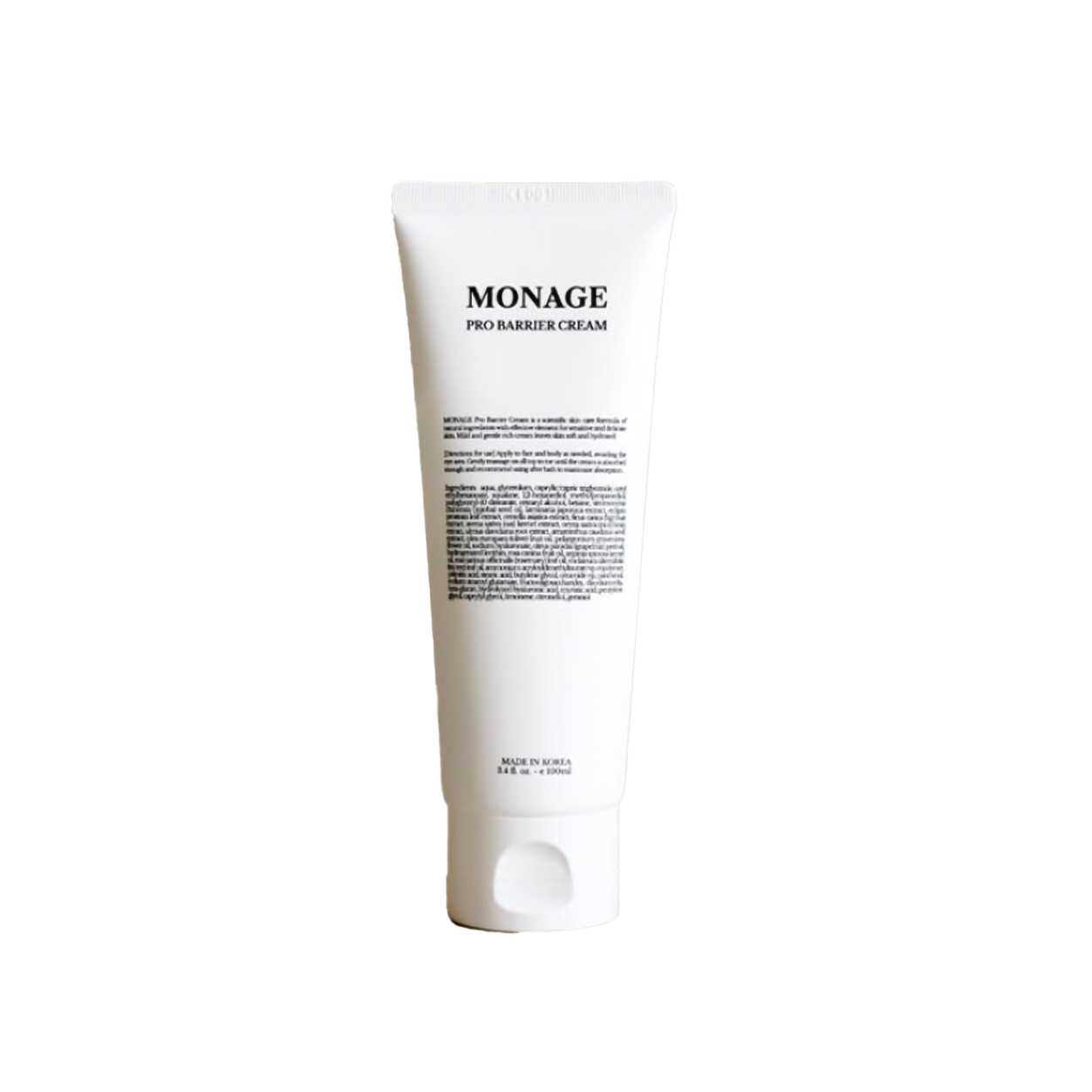 MONAGE Vegan Skin Barrier Intensive Cream 100ml - KLO