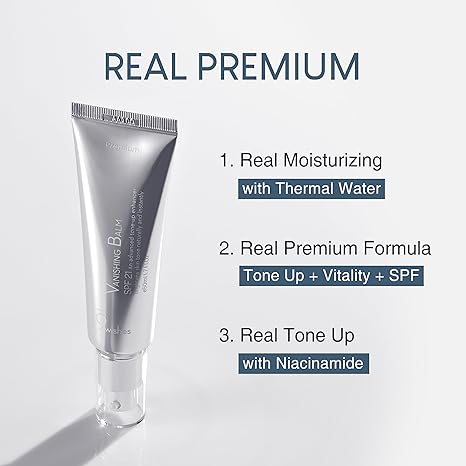 9wishes Vanishing Balm Premium Tone-Up SPF21 50ml - KLO