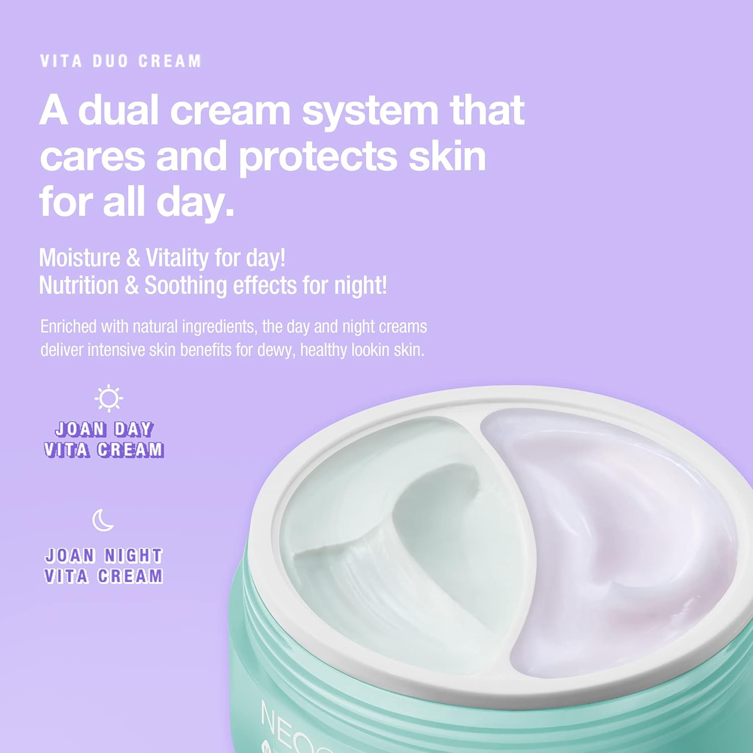 NEOGEN Vita Duo Cream Have A Joan Day & Night 100g - DODOSKIN