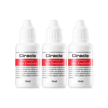 Ciracle Anti-Blemish Spot Emulsion Set (30ml*3) - Dodoskin