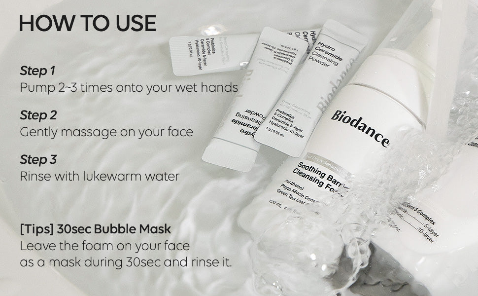 Biodance Soothing Barrier Cleansing Foam 120ml - KLO