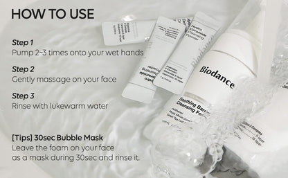 Biodance Soothing Barrier Cleansing Foam 120ml - KLO