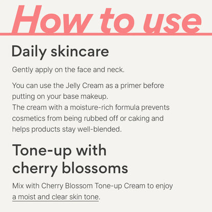 (Matthew검수) Innisfree Cherry Blossom Glow Jelly Cream 50ml (Tube Type) - KLO