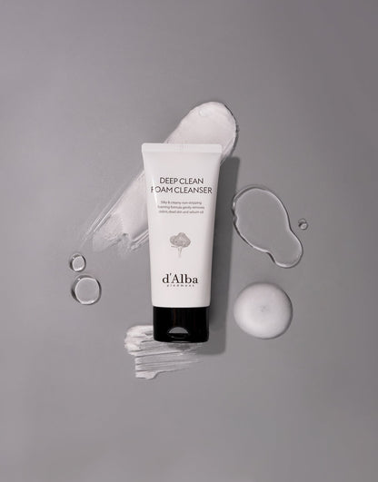 D'ALBA White Truffle Deep Clean Foam Cleanser 80ml - DODOSKIN