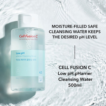 Cell Fusion C Low pH pHarrier Cleansing Water 500ml - DODOSKIN