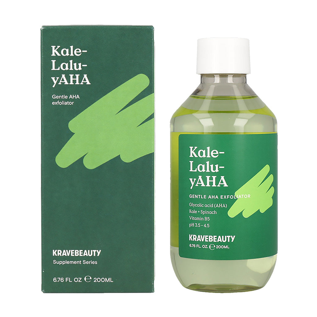 [US Exclusive] Krave Beauty Kale-Lalu-yAHA Skin Exfoliator 200ml - KLO