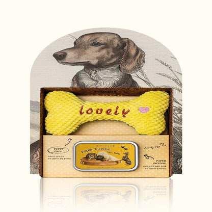 OPTATUM Paper Incense & Pet Enjoy Set (Tin Case + Matches + Tongs + Toy)