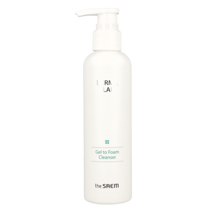 The SAEM Derma Plan Gel to Form Cleanser 180ml - Dodoskin