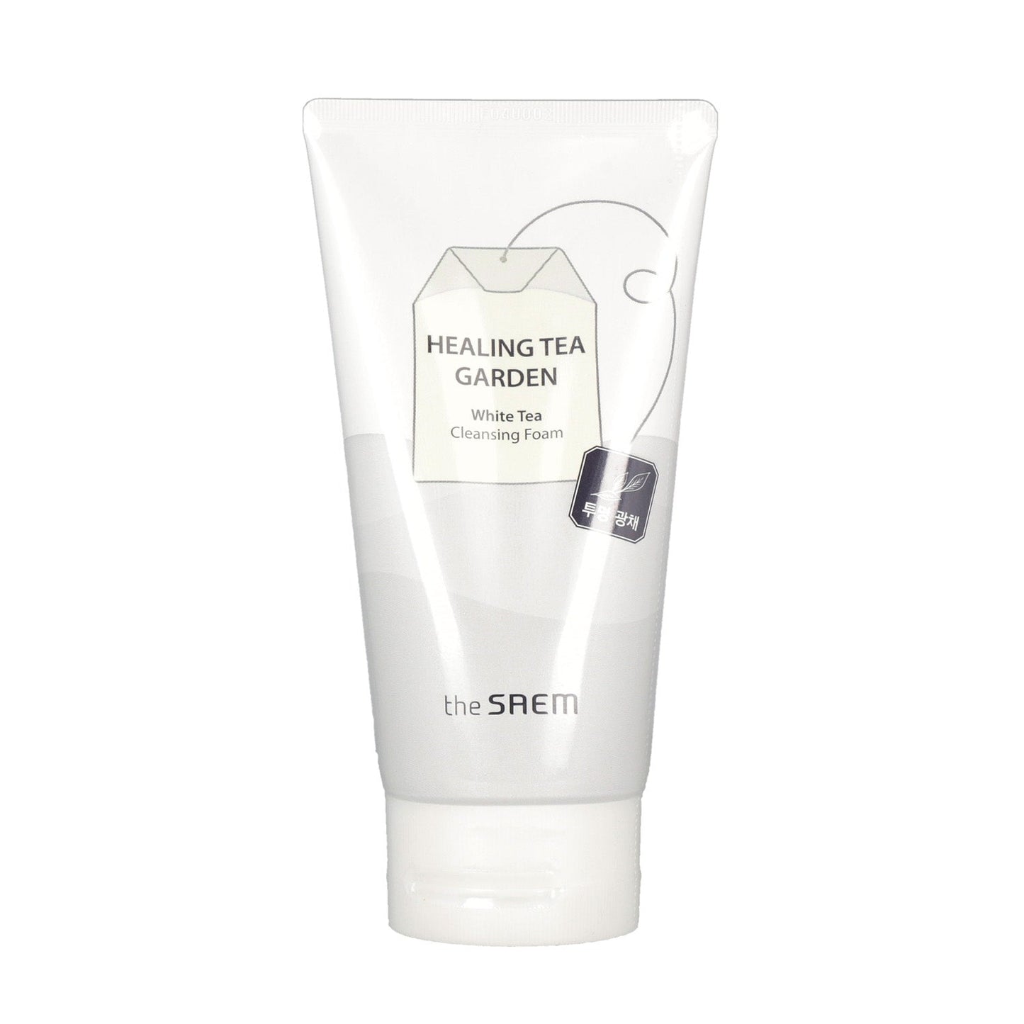 the SAEM Healing Tea Garden Cleansing Foam White Tea 150ml - KLO