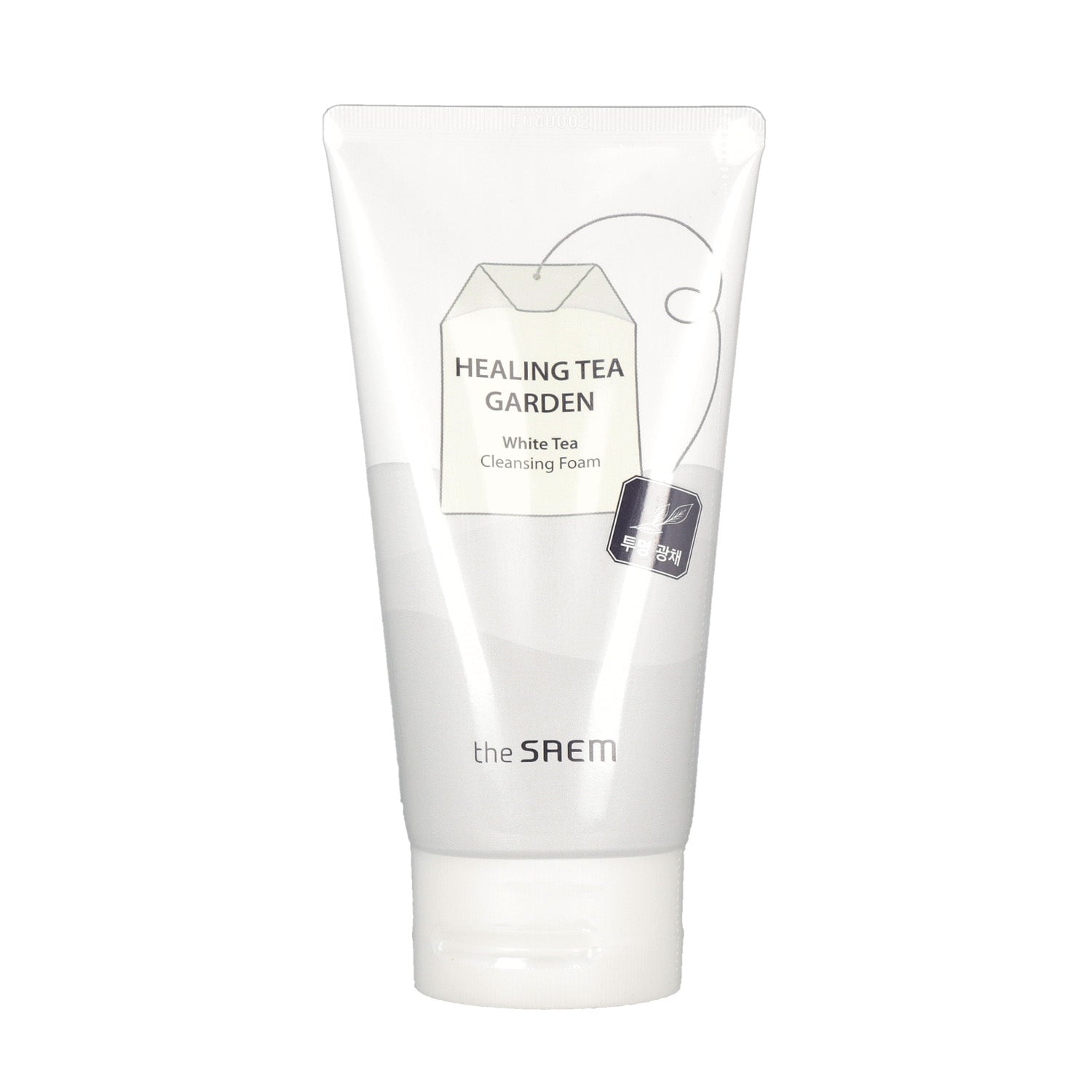 the SAEM Healing Tea Garden Cleansing Foam White Tea 150ml - KLO