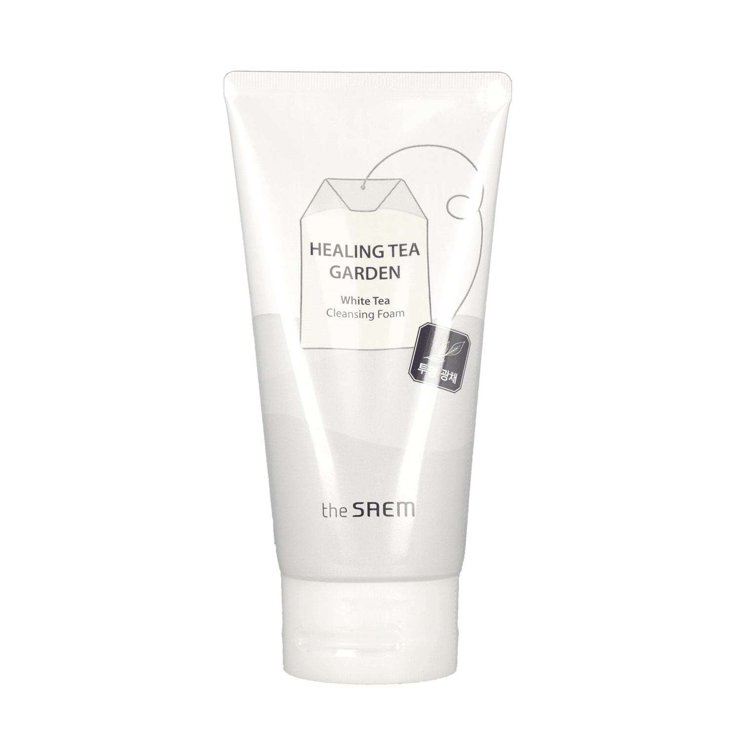 the SAEM Healing Tea Garden Cleansing Foam White Tea 150ml - KLO