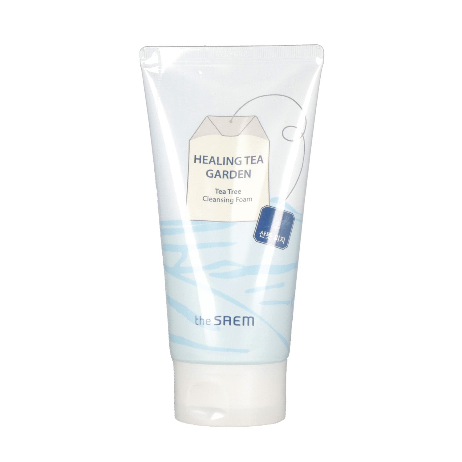 the SAEM Healing Tea Garden Cleansing Foam Tea tree 150ml - KLO