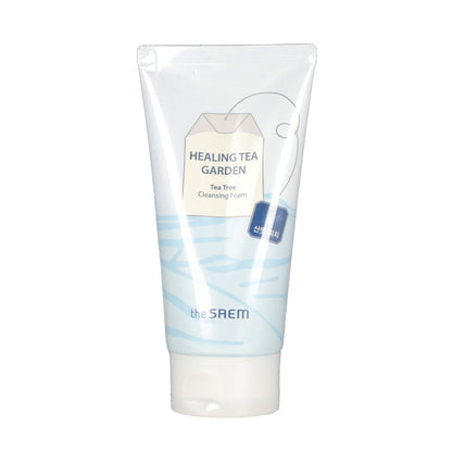 the SAEM Healing Tea Garden Cleansing Foam Tea tree 150ml - KLO