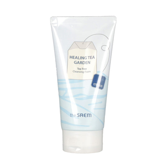 the SAEM Healing Tea Garden Cleansing Foam Tea tree 150ml - KLO
