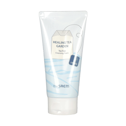the SAEM Healing Tea Garden Cleansing Foam Tea tree 150ml - KLO