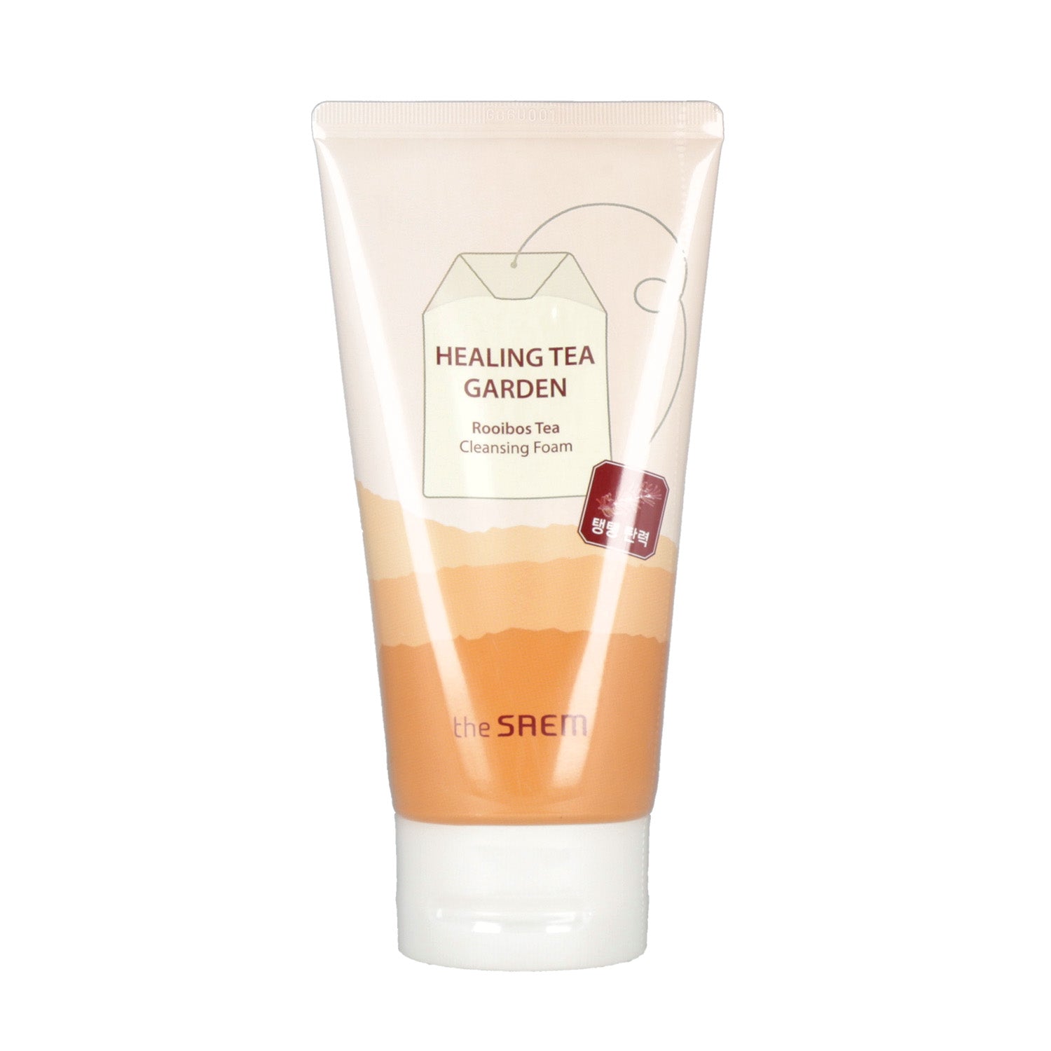 the SAEM Healing Tea Garden Cleansing Foam Rooibos Tea 150ml - KLO