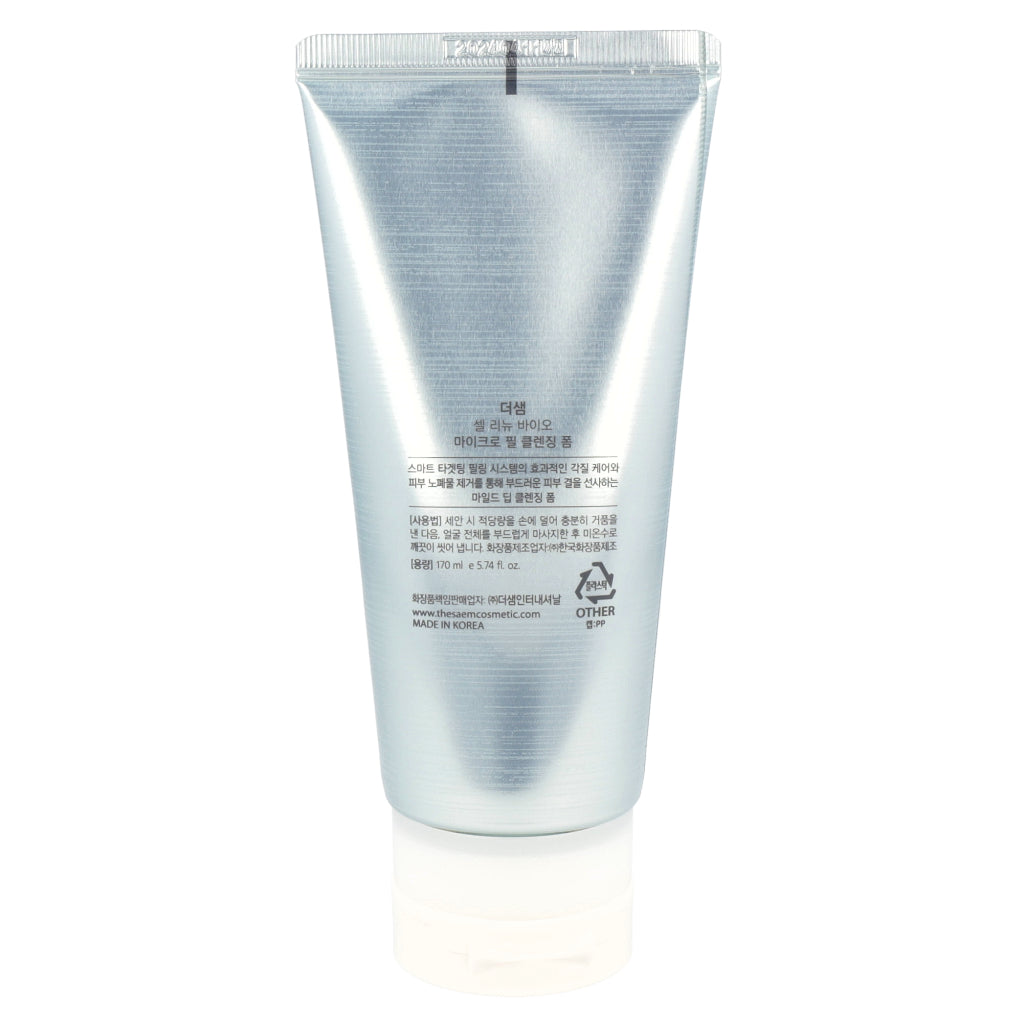 the SAEM Cell Renew Bio Micro Peel Cleansing Foam 170ml - KLO