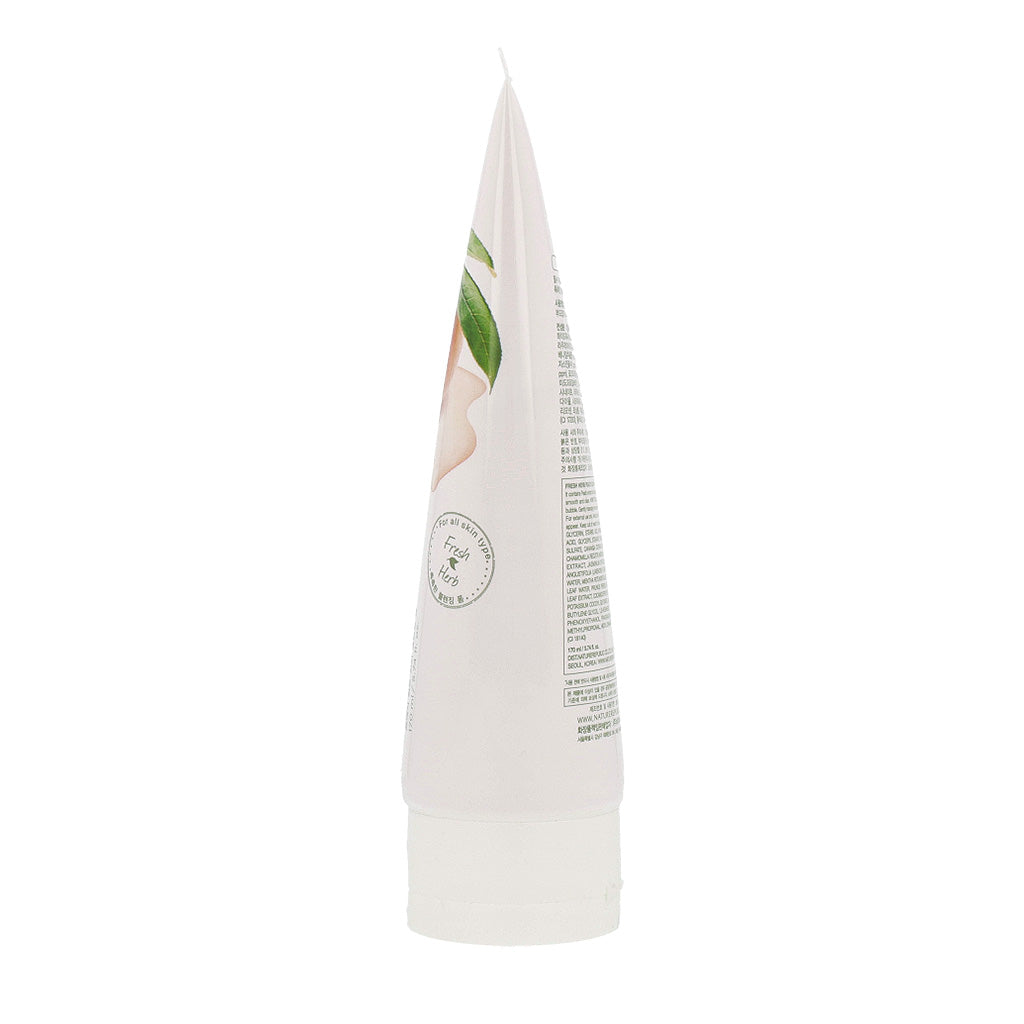 [US Exclusive] NATURE REPUBLIC Fresh Herb Peach Cleansing Foam 170ml - KLO