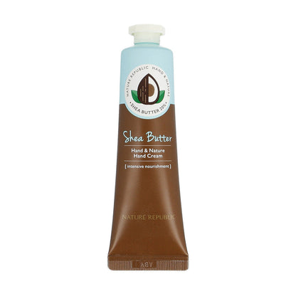 [US Exclusive] NATURE REPUBLIC Hand and Nature Hand Cream 30ml Shea Butter - KLO