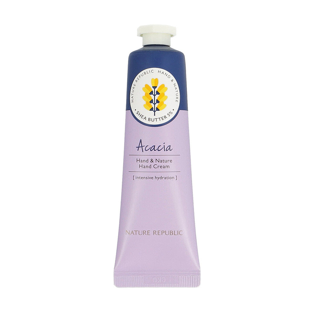 NATURE REPUBLIC Hand and Nature Hand Cream 30ml Acacia - KLO