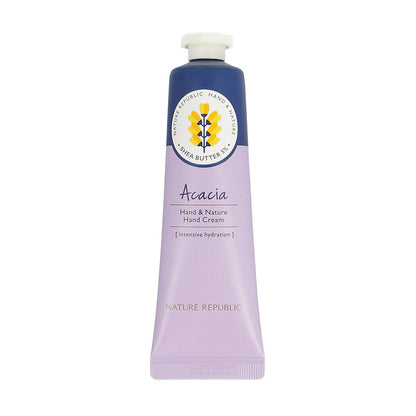 NATURE REPUBLIC Hand and Nature Hand Cream 30ml Acacia - KLO