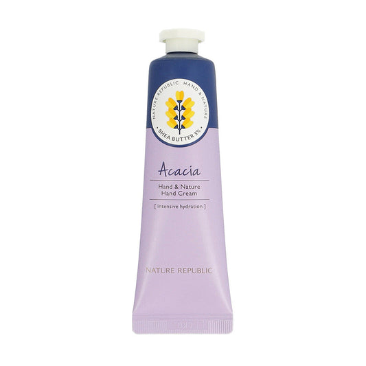 NATURE REPUBLIC Hand and Nature Hand Cream 30ml Acacia - KLO