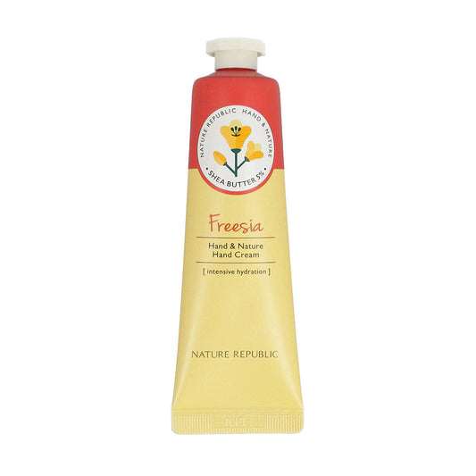 NATURE REPUBLIC Hand and Nature Hand Cream 30ml Freesia - KLO