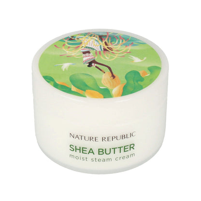 [US Exclusive] NATURE REPUBLIC Shea Butter Steam Cream 100ml #Fresh #Moist #Ultra - Dodoskin