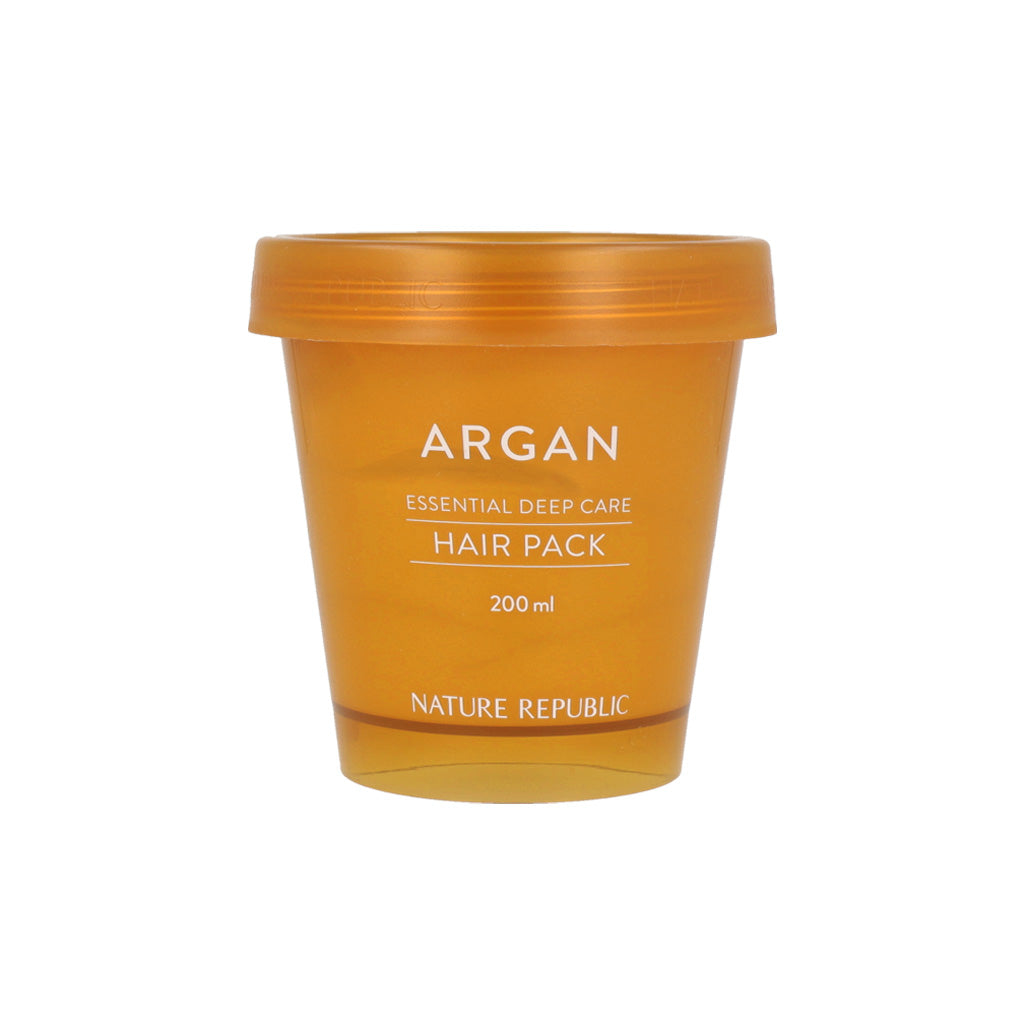 [US Exclusive] NATURE REPUBLIC Argan Essential Deep Hair Pack 200ml [Renewal] - KLO