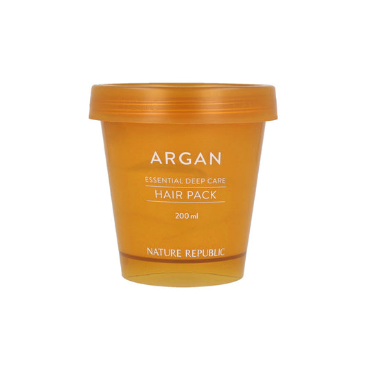 [US Exclusive] NATURE REPUBLIC Argan Essential Deep Hair Pack 200ml [Renewal] - KLO